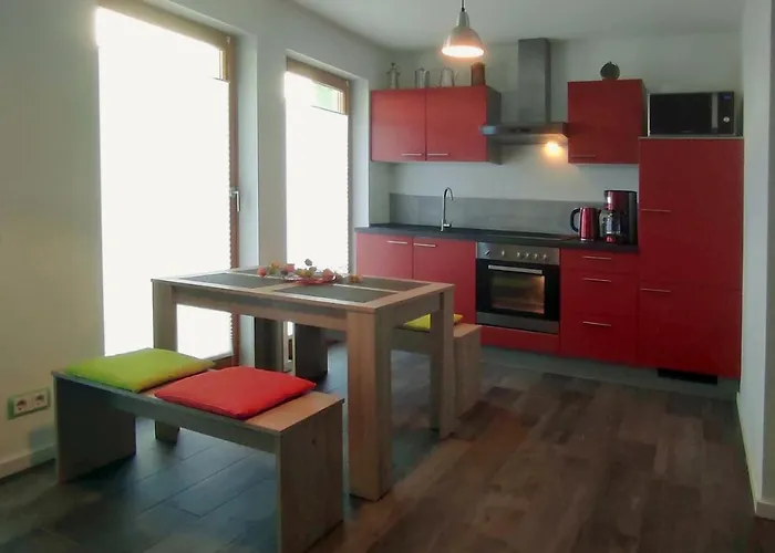 Stylische Ferienwohnung Home Office